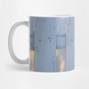 Fence in Winter Mug